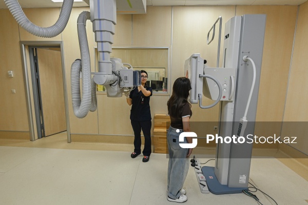 “Yeni Klinika”da icra olunan Rentgen müayinəsi