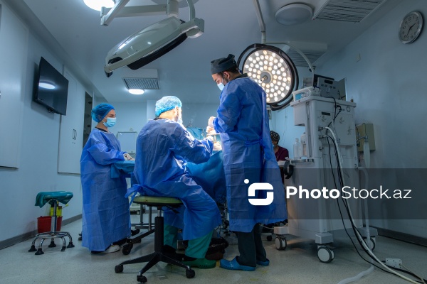 Respublika Neyrocərrahiyyə Xəstəxanasında icra edilən beyin əməliyyatı