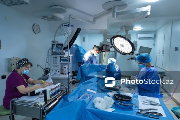 Respublika Neyrocərrahiyyə Xəstəxanasında icra edilən beyin əməliyyatı