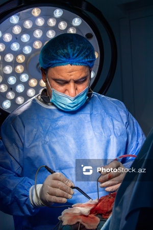 Respublika Neyrocərrahiyyə Xəstəxanasında icra edilən beyin əməliyyatı