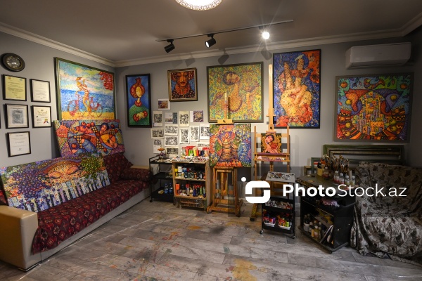 Rənglərin dili ilə danışan rəssam Mir Azər Abdullayev