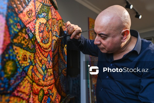 Rənglərin dili ilə danışan rəssam Mir Azər Abdullayev