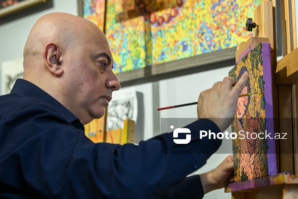 Rənglərin dili ilə danışan rəssam Mir Azər Abdullayev
