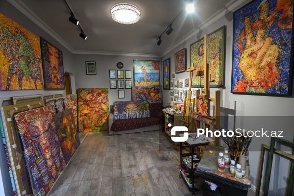 Rənglərin dili ilə danışan rəssam Mir Azər Abdullayev