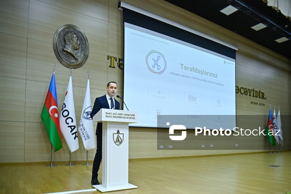 Fuad Qarayev - "Sabahın alimləri" XV Respublika Layihə Müsabiqəsinin milli final mərhələsinin açılış mərasimində