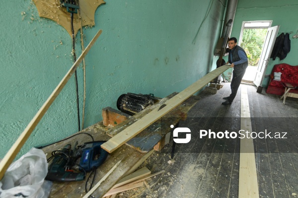 Şabran şəhərində yerləşən qayıq emalatxanası