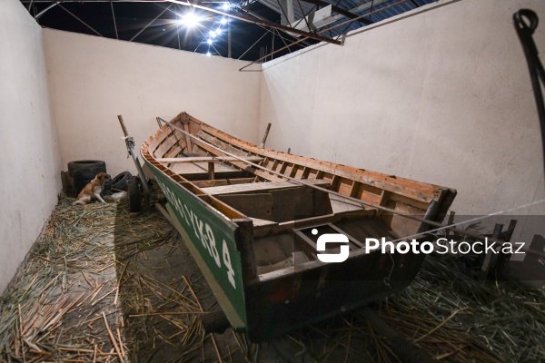 Şabran şəhərində yerləşən qayıq emalatxanası