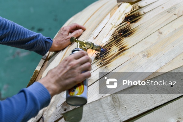 Şabran şəhərində yerləşən qayıq emalatxanası