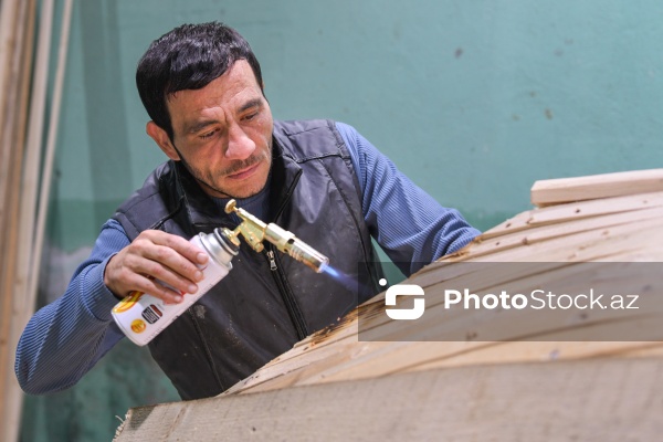 Qayıq ustası Rüstəm Məhərrəmov