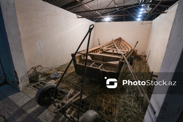 Şabran şəhərində yerləşən qayıq emalatxanası