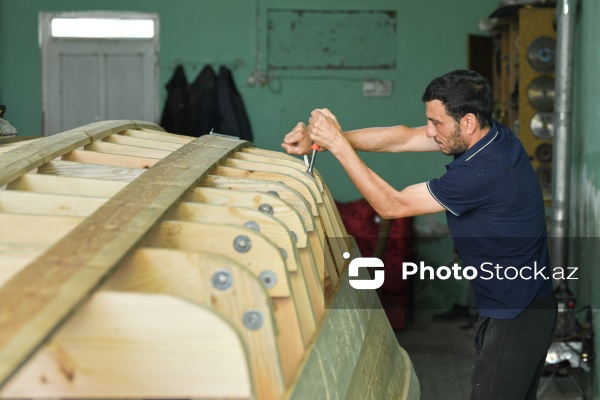 Qayıq ustası Rüstəm Məhərrəmov