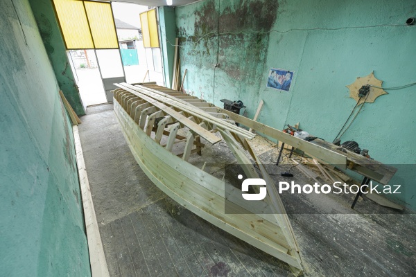 Şabran şəhərində yerləşən qayıq emalatxanası