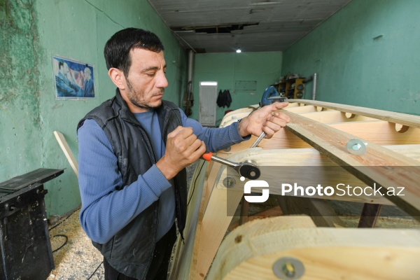 Qayıq ustası Rüstəm Məhərrəmov