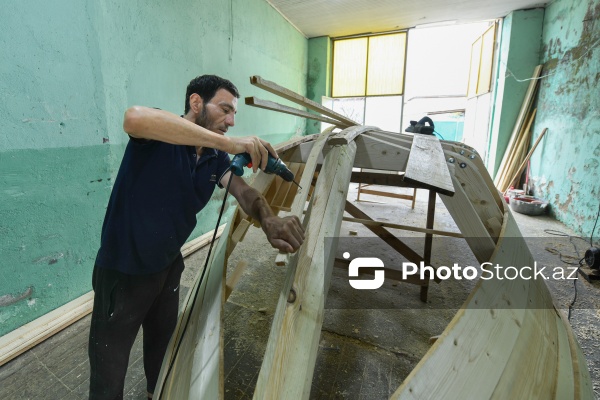 Qayıq ustası Rüstəm Məhərrəmov