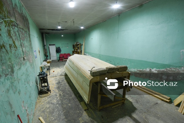 Şabran şəhərində yerləşən qayıq emalatxanası