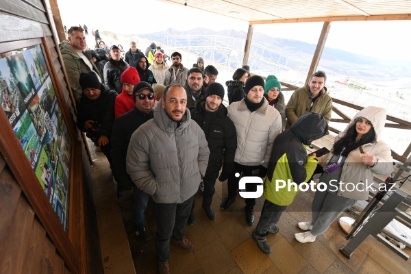 “Şahdağ” Turizm Mərkəzinə təşkil edilən mediatur