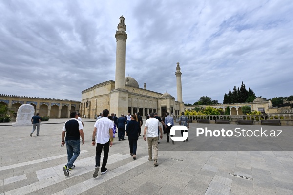 Şamaxıda dini etiqad azadlığı mövzusunda konfransın iştirakçıları Cümə və İmamzadə məscidlərində, Pirsaat Baba ziyarətgahında olublar