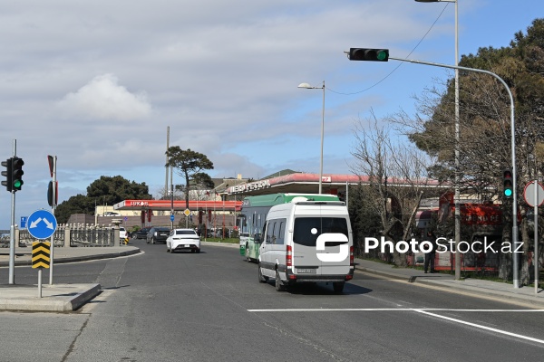 "Şamaxinka"da istifadəyə verilən ilk işıqforlar