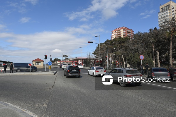 "Şamaxinka"da istifadəyə verilən ilk işıqforlar