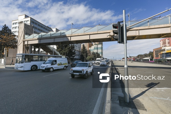 "Şamaxinka"da istifadəyə verilən ilk işıqforlar