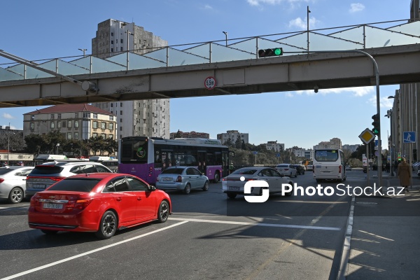 "Şamaxinka"da istifadəyə verilən ilk işıqforlar