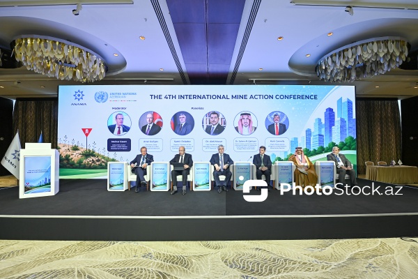 “Şəhərlərin bərpası üçün humanitar minatəmizləmə” mövzusunda keçirilən IV Beynəlxalq Konfrans