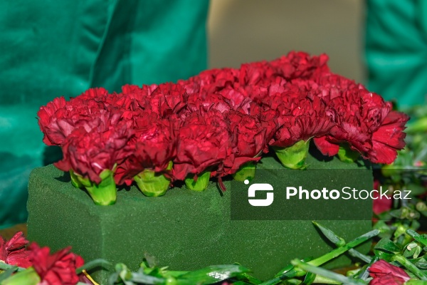 Şəhidlər xiyabanında 20 Yanvar faciəsinin ildönümü ilə bağlı aparılan hazırlıq işləri