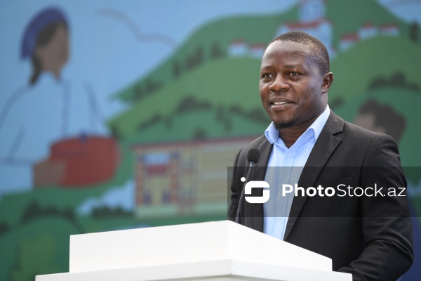 Edvard Mukibi - "Terra Madre Shaki" qastronomiya festivalında