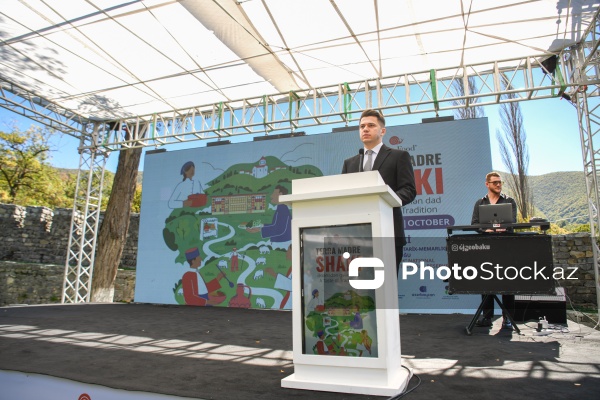  Abbasağa Əlizadə - "Terra Madre Shaki" qastronomiya festivalında