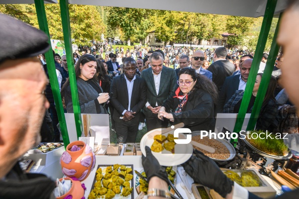 Şəkidə keçirilən "Terra Madre Shaki" qastronomiya festivalı