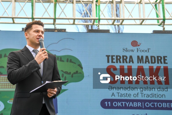 Abbasağa Əlizadə - "Terra Madre Shaki" qastronomiya festivalında
