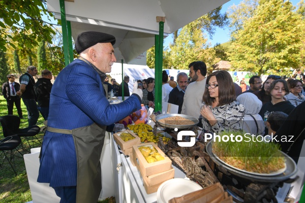 Şəkidə keçirilən "Terra Madre Shaki" qastronomiya festivalı