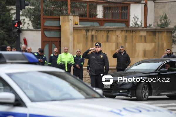 Nərimanov rayonundan başlayan Zəfər Günü yürüşü