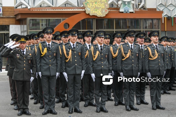 Nərimanov rayonundan başlayan Zəfər Günü yürüşü