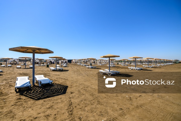 Şüvəlan qəsəbəsindəki çimərliklərə təşkil olunan mediatur