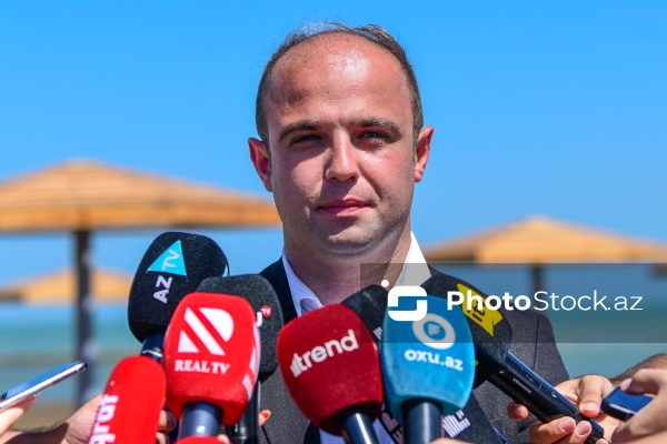 Şüvəlan qəsəbəsindəki çimərliklərə təşkil olunan mediatur