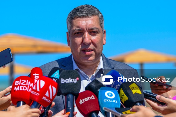 Şüvəlan qəsəbəsindəki çimərliklərə təşkil olunan mediatur