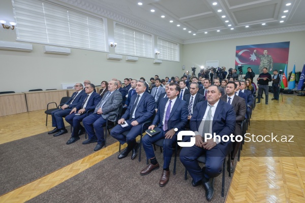 Sənayedə İşlərin Təhlükəsiz Görülməsi və Dağ-Mədən Nəzarəti Dövlət Agentliyinin mətbuat konfransı