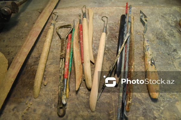 Sənətkar ailəsində yetişən heykəltəraş Güntay Hüseynli