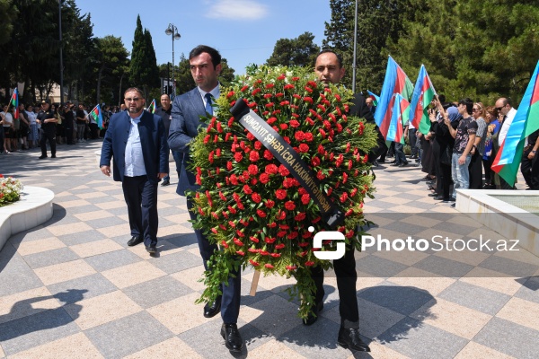 Birinci Qarabağ müharibəsində itkin düşmüş şəhid Elman Cavadovun dəfn mərasimi