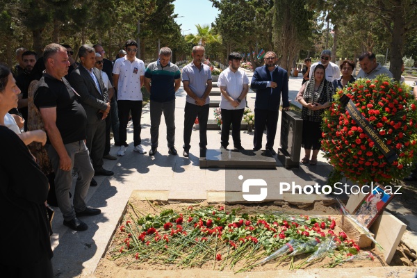 Birinci Qarabağ müharibəsində itkin düşmüş şəhid Elman Cavadovun dəfn mərasimi