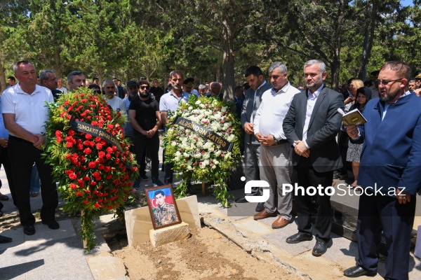 Birinci Qarabağ müharibəsində itkin düşmüş şəhid Elman Cavadovun dəfn mərasimi