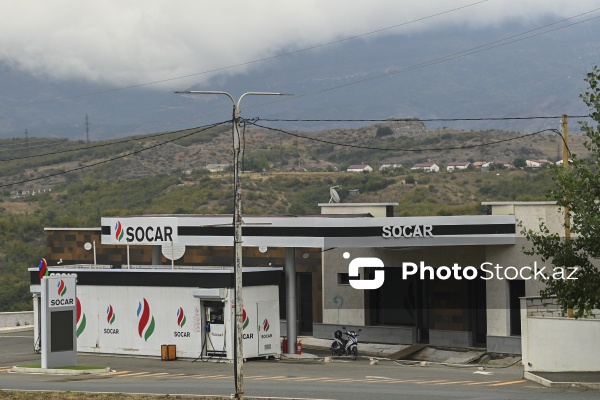 SOCAR-ın Xankəndidə yerləşən yanacaqdoldurma məntəqəsi