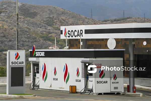 SOCAR-ın Xankəndidə yerləşən yanacaqdoldurma məntəqəsi