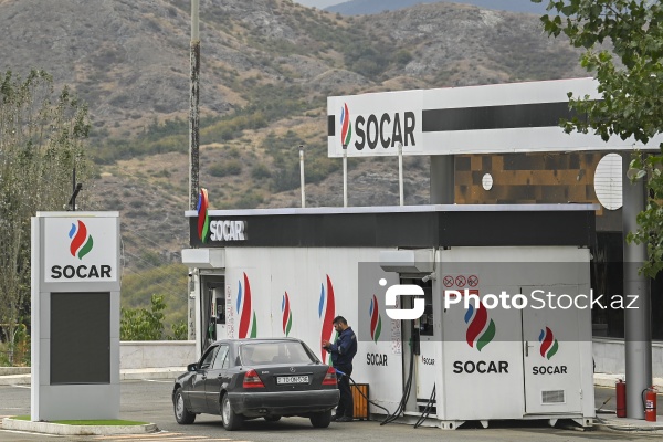 SOCAR-ın Xankəndidə yerləşən yanacaqdoldurma məntəqəsi