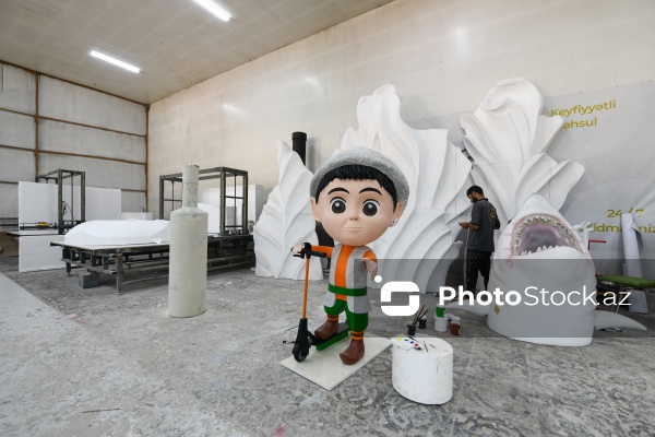 Rəngarəng və fərqli dizaynlı strafor kəsimləri