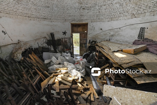 Səngəçalda yerləşən qədim su qülləsi