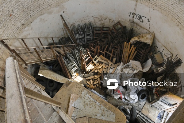 Səngəçalda yerləşən qədim su qülləsi