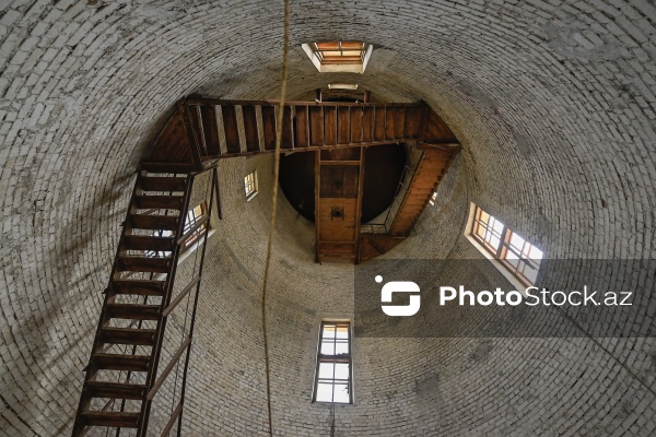 Səngəçalda yerləşən qədim su qülləsi