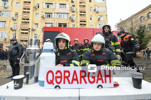 Sumqayıtda 13-cü mikrorayon ərazisində baş vermiş partlayış